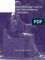 Concierto Cubano Finisecular para Un Estudio de La Música Cubana Joaquín Borges Triana 2007