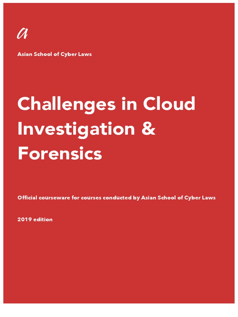 Challenges in Cloud Investigation Forensics NIST a2CFGHYC-2 PDF | PDF ...