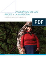 Cambio Climatico en Los Andes y La Amazonia PDF