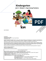 KINDER - Q1 - W8 - Mod1 - Limang Pandama PDF