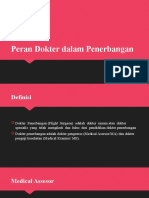 Peran Dokter Dalam Penerbangan