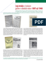 Časopisy finančnej stráže v českom a slovenskom regióne v období rokov 1897 až 1948 (Colné aktuality č. 11 - 12/2010)