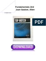 Top Notch Fundamentals (3rd Edition) by Joan Saslow, Allen Ascher