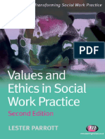 Lester Parrott Values and Ethics in Social Work Practice Transforming Social Work Practice, 2nd Edition 2010 PDF