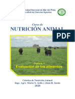 Evaluacion de Los Alimentos