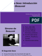 El Segundo Sexo: Introducción Simone de Beauvoir