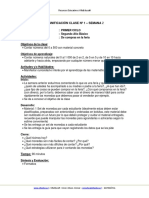 Planificacion de Aula Matematica 2basico Semana2 2014 PDF