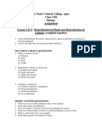 0-470-6-2-Class-8 Assignment 3 4 Biology Reproduction in Plants and Reproduction in Animals PDF