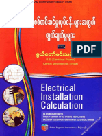 Swe Taw Min Than Aye Electrical Installation & Calculation PDF