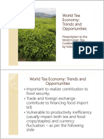 World Tea Economy: Trends and Opportunities: Presentation To The World Green Tea Conference 2016 by Kaison Chang