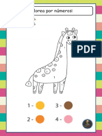 Cuaderno Colorear Por Números PDF