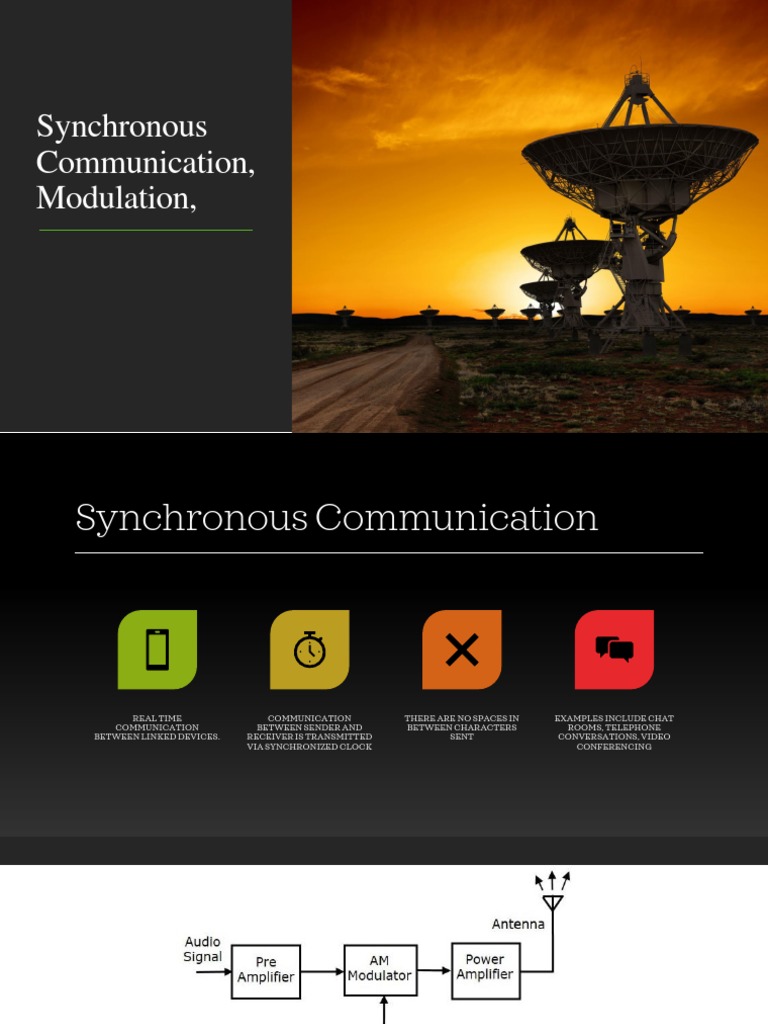 Synchronous Communication Overview | PDF | Science & Mathematics ...