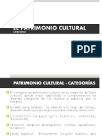 Categorias Patrimonio Ultural