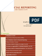 Financial Reporting: Ca P. C. Saini
