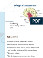 11 (A) - Neurological Assessment