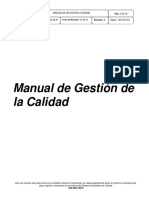 Manual de Gestion de La Calidad ISO 9001-2015