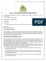 OBR Application for Overseas Office Setup | PDF | Reserve Bank Of India ...