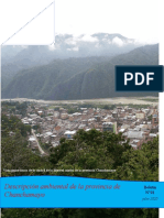 Boletín Ambiental Descripción Ambiental de La Provincia de Chanchamayo