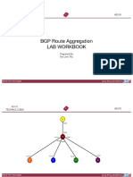 BGP Route Aggregation Lab Workbook: RHC Technologies #2016