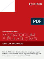 Cimb Moratorium For Individuals Brief Guide BM PDF