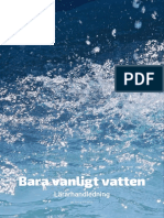 Bara Vanligt Vatten Lärarhandledning PDF