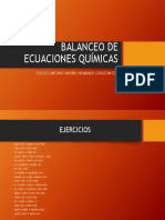 Balanceo Ejercicios PDF