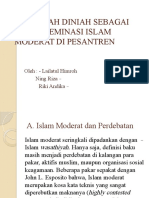 Madrasah Diniah Sebagai Pola Diseminasi Islam Moderat Di