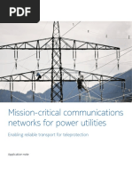 Mission-Critical Communications Networks For Power Utilities