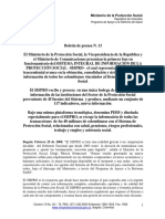 Boletin de Prensa Sistemas de Informacion