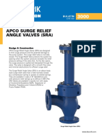 Apco Surge Relief Angle Valves (Sra) : Bulletin