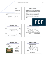 Method of Joints Method of Joints: CIVL 3121 Introduction To Truss Analysis 1/5
