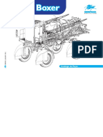Pulverizador autopropelido mecânico Boxer catálogo de peças