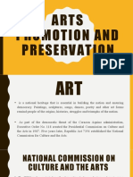 Arts Promotion and Preservation