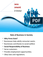 Business Environment: Indian and Global