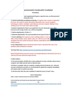 Ilearning Examination Guidance (For Candidate) PDF