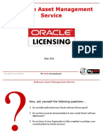 Software Asset Management Service: Licensing
