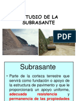 Estudio Subrasante Posgrado Diapositiv Unisinu 2020 S PDF