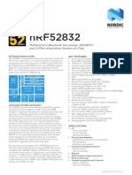 Multiprotocol Bluetooth Low Energy, Ant/Ant+ and 2.4Ghz Proprietary System-On-Chip