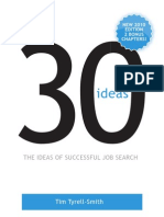 30 Ideas. The Ideas of Successful Job Search.