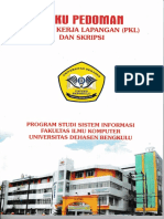 Buku Panduan PKL Skripsi SI PDF