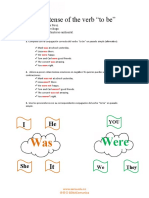 TALLER Past Tense Verb TO BE