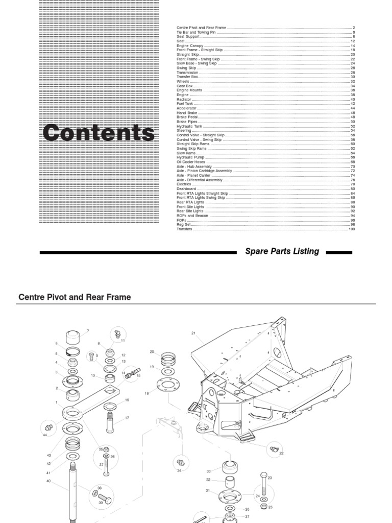 0204-1 5-6-7000 Dumper Spares PDF | PDF