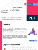 VIVE TU BIBLIOTECA ESCOLAR_ARTICULACIÓN_presentación