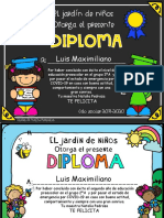 Diplomas Editables 2019 2020 DDMP