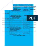 RUNDOWN LAUNCHING GCC 2020 Final