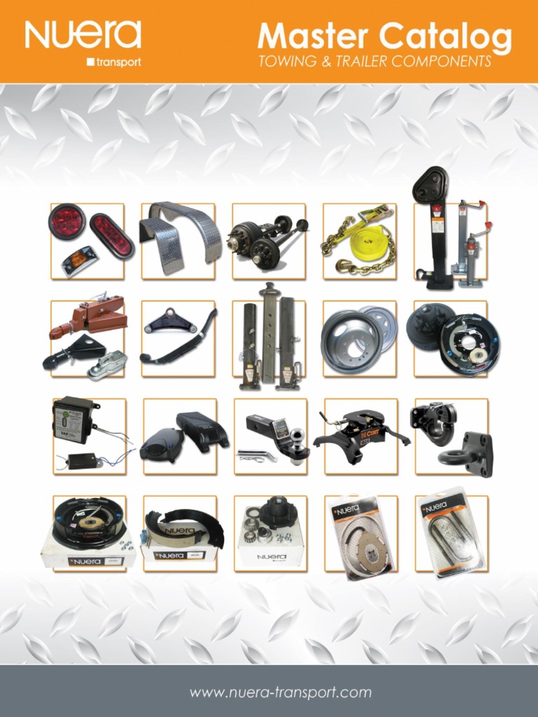 Nuera Trailler Componentes PDF Axle Trailer (Vehicle)