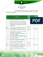 Agenda de Aprendizaje M4