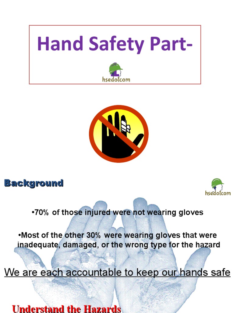 Hand Safety (A) - 1 | PDF | Personal Protective Equipment | Glove