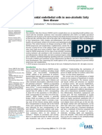 Role of Liver Sinusoidal Endothelial Cells in Non - Alcoholic Fatty Liver Disease