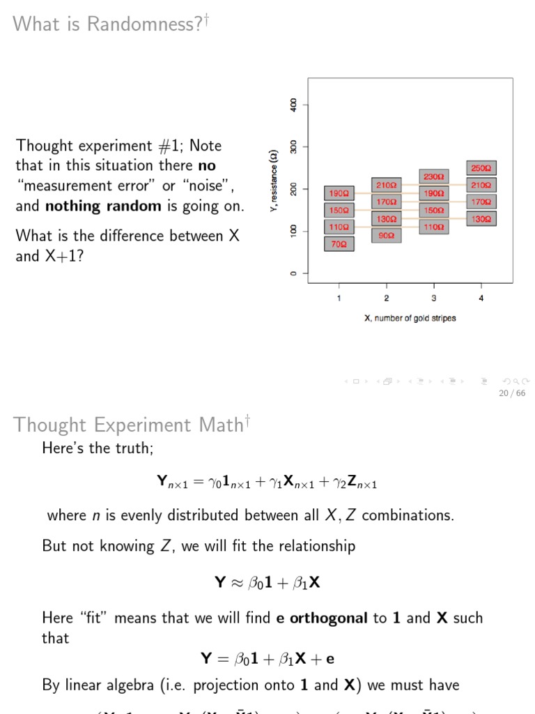 Understanding Randomness in Experiments | PDF | Mean | Statistical ...